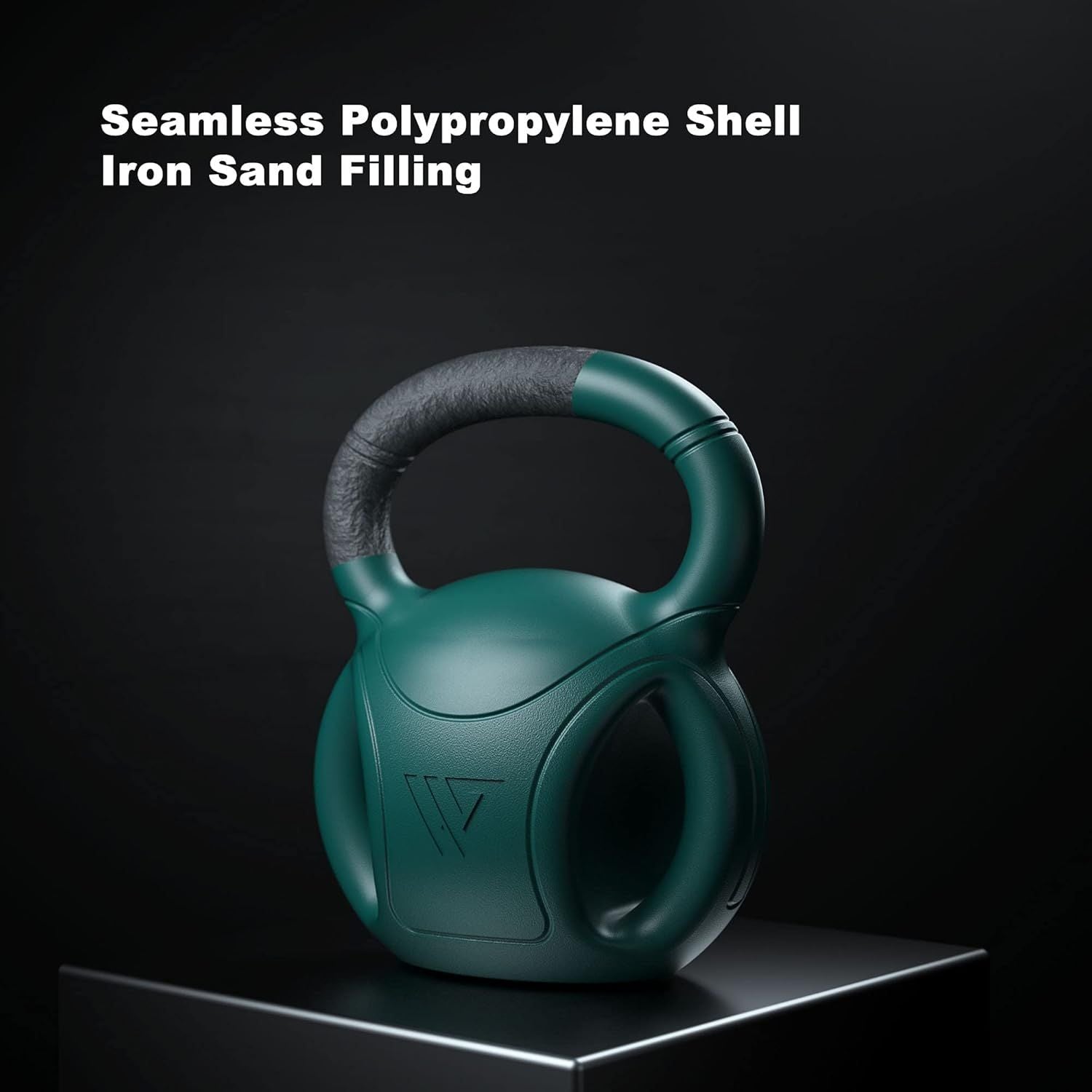 Kettlebells mit 3 Griffen – Gewichte für Frauen, Optionen 5, 10, 15 und 20 LB für Russian Twists, AB-Übungen, Gewichtheben und Core-Fitnessübungen für das Home Gym [einzeln verkauft]