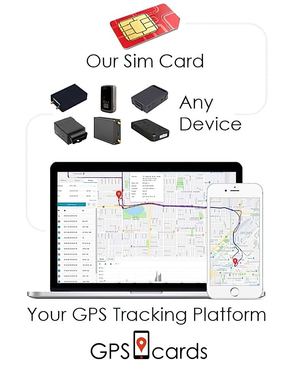 Sim card for GPS 408A/B with Portable Large Battery & Magnet Adsorption