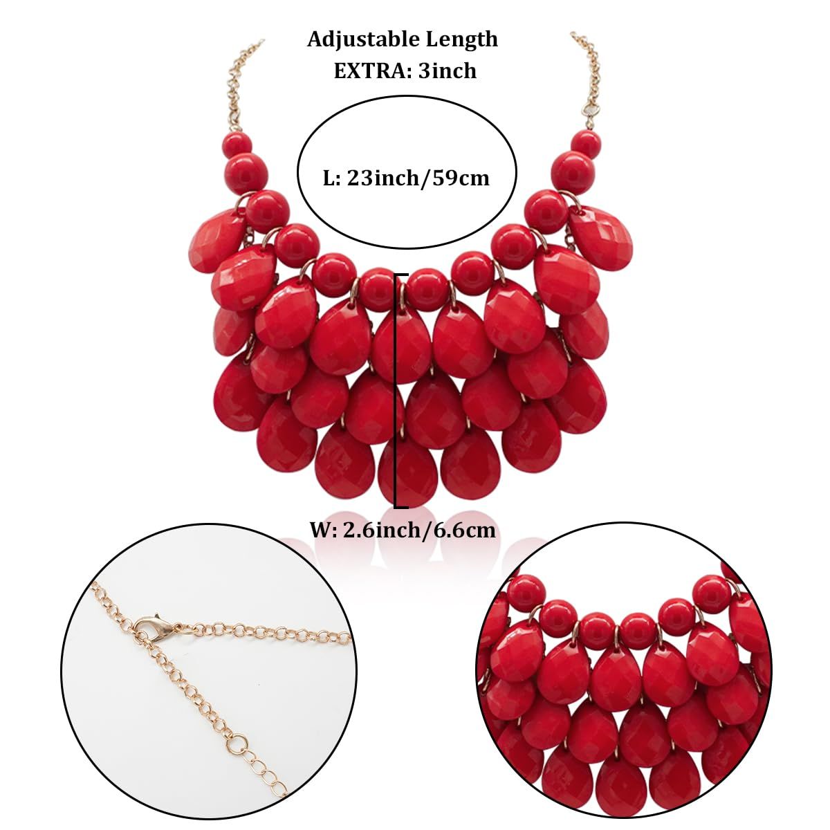Jane Stone Modeaussage Collier Halskette Vintage Durchbrochenes Lätzchen Kostüm Schmuck