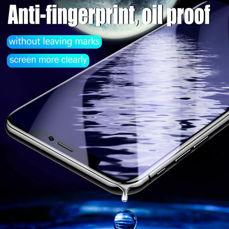2 Films de Protection en Hydrogel Pour iPhone 15 14 13 12 11 Pro Max SE X XS XR 8 7