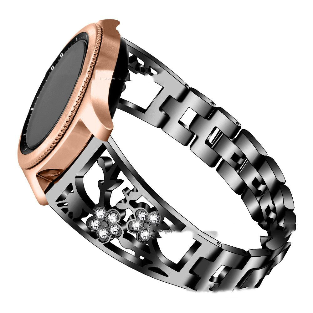 Pflaume Set Diamant Halb Armband Abnehmbares Uhrenarmband