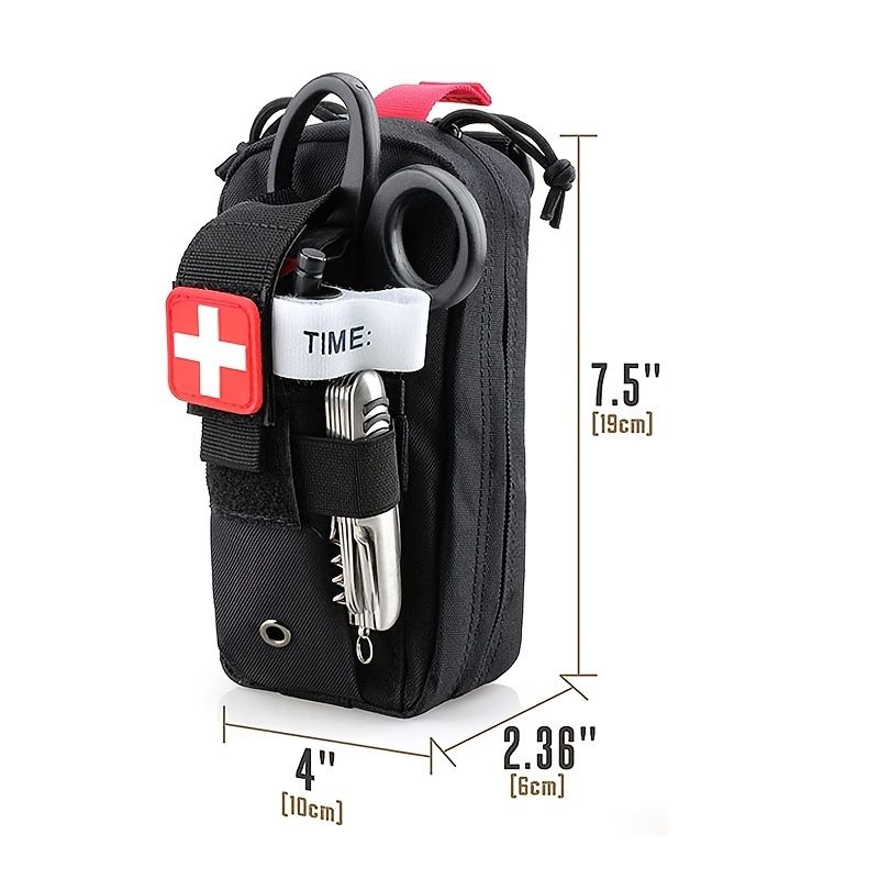 Taktische Medizinische EDC Tasche Sanitäter Notfall-Bandage Tourniquet Schere IFAK Tasche Erste-Hilfe-Set Überlebenstasche Militärrucksack