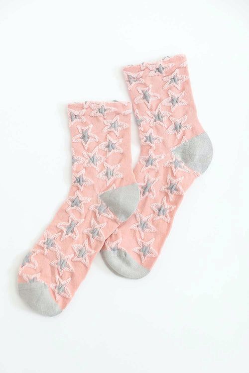 Umweltfreundliche Socken mit Sternendesign