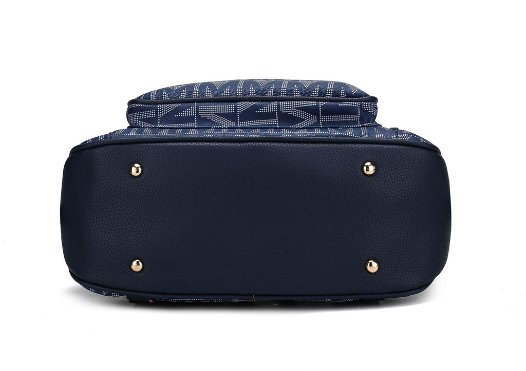 MKF Collection Cora Milan M Signature Modischer Rucksack von Mia K