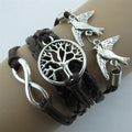 LOVEY DOVEY Tauben der unendlichen Liebe und des Friedens Armband