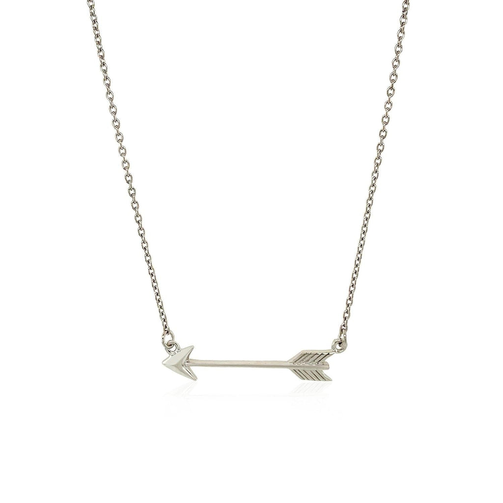 Halskette mit Pfeil aus Sterlingsilber