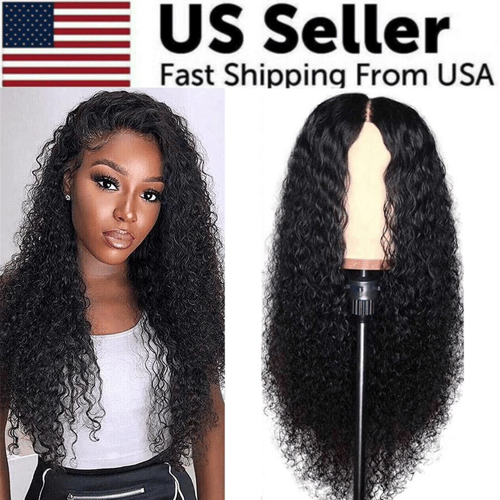 Perruque Avant de Cheveux AA Femmes Brésiliennes Cheveux Humains Longs Frisés Ondulés Perruques en Dentelle US 2023