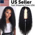 Perruque Avant de Cheveux AA Femmes Brésiliennes Cheveux Humains Longs Frisés Ondulés Perruques en Dentelle US 2023