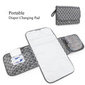 Wickelunterlage für Babys, Mutter-Kind-Reise-Wickelunterlage, tragbar, wasserdicht, multifunktional, Feuchttücher-Tasche, Wickeltaschen-Zubehör