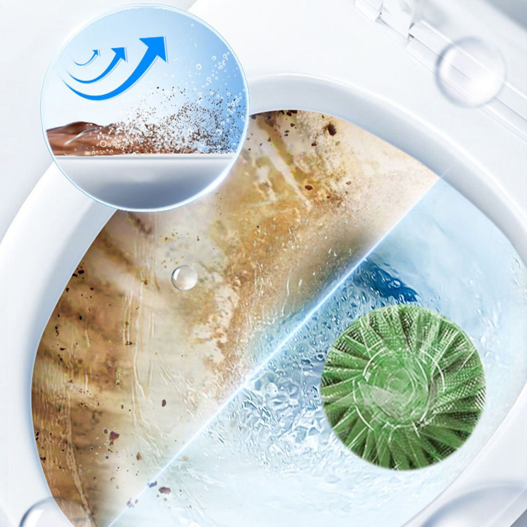6/24 12/48 Packs WC-Reiniger, WC-Reiniger mit desodorierendem Duft, Multifunktions-WC-Reiniger, WC-Deodorant, Entfernung von gelben Flecken und Gerüchen, Tiefenreinigung Toilettentabletten