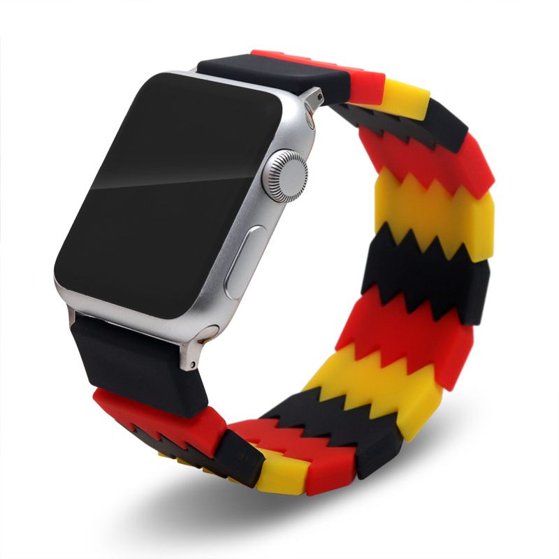 Applicable au bracelet élastique en gelée de montre