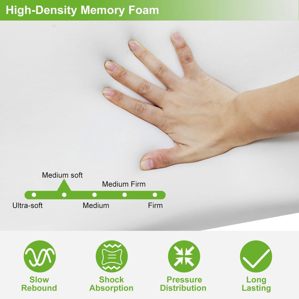 Bambus Memory Foam Schlaf Kissen Konturiertes Nackenstützkissen Orthopädisches Kissen Nackenstütze Atmungsaktives Kissen