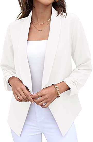 Frühlings- und Herbstanzug für Damen, bügelfreier Freizeitanzug, Oberteil, Berufsbekleidung für Damen