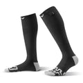 Beheizte Socken, batteriebetrieben mit 5000mAh, wiederaufladbare Heizsocken mit 4 Heizstufen, elektrische Heizsocken für Herren und Damen, Fußwärmer für Jagd, Reiten, Camping, Wandern, Skifahren, Outdoor-Arbeiten