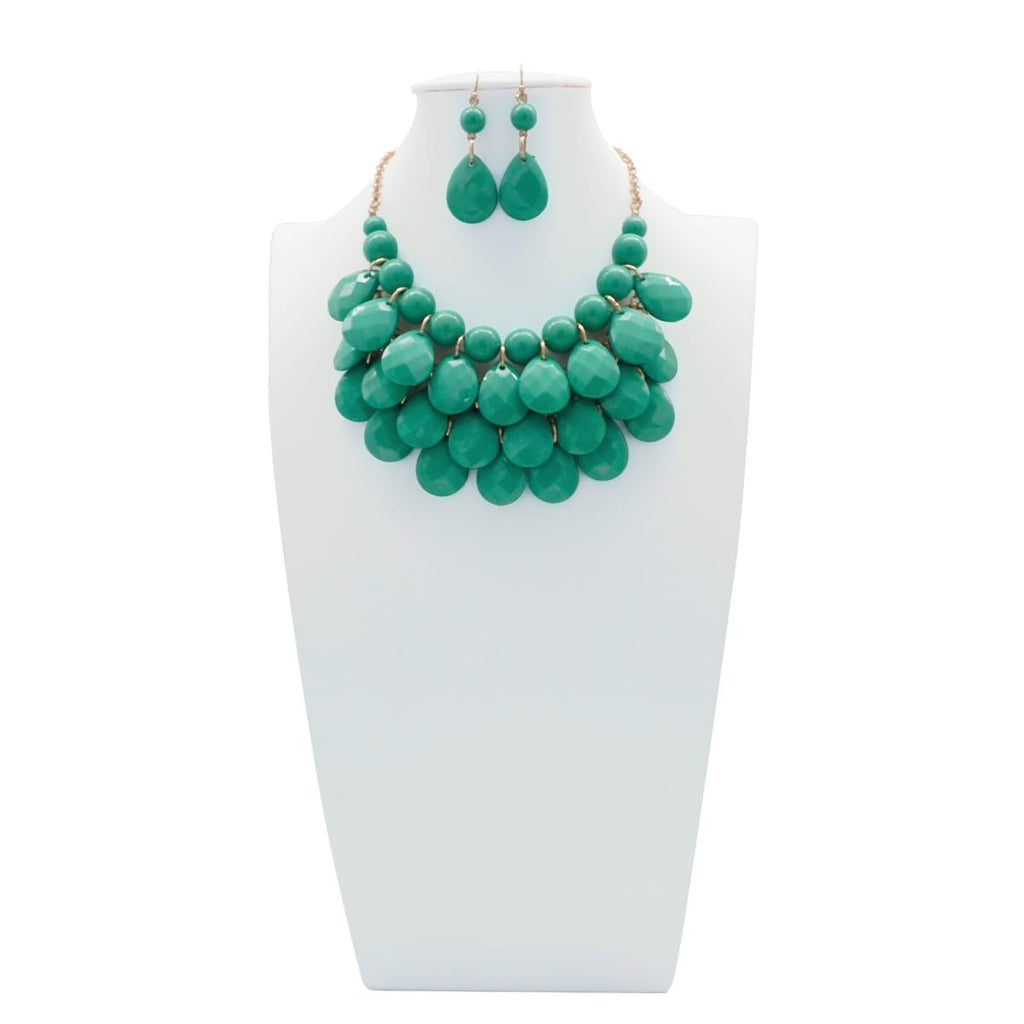 Jane Stone Modeaussage Collier Halskette Vintage Durchbrochenes Lätzchen Kostüm Schmuck