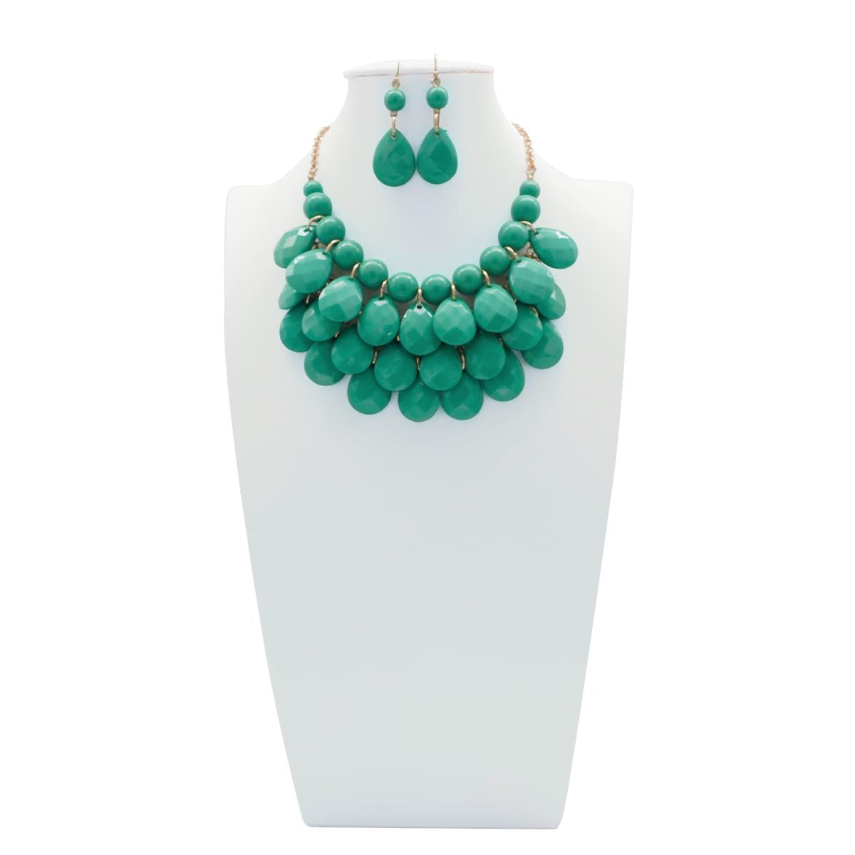 Jane Stone Modeaussage Collier Halskette Vintage Durchbrochenes Lätzchen Kostüm Schmuck