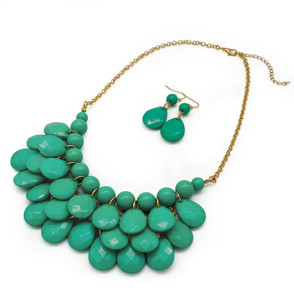 Jane Stone Modeaussage Collier Halskette Vintage Durchbrochenes Lätzchen Kostüm Schmuck