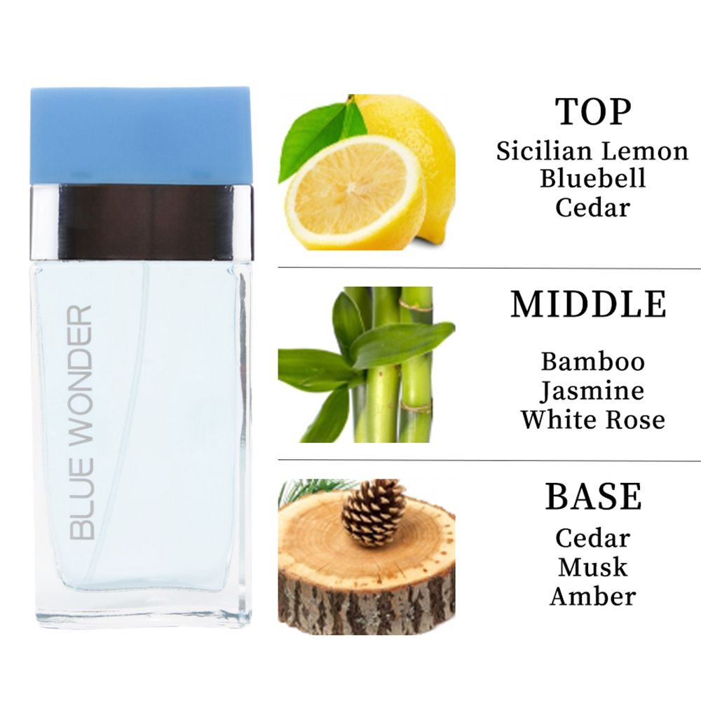 3, 4 fl. oz. Eau de Parfum Spray für Damen, mit sizilianischer Zitrone, Glockenblume und Zeder, perfekt für Dating, Alltag, Partys, Geschenk | Geschenkparfüm | Elegantes Parfüm | Langanhaltender Duft