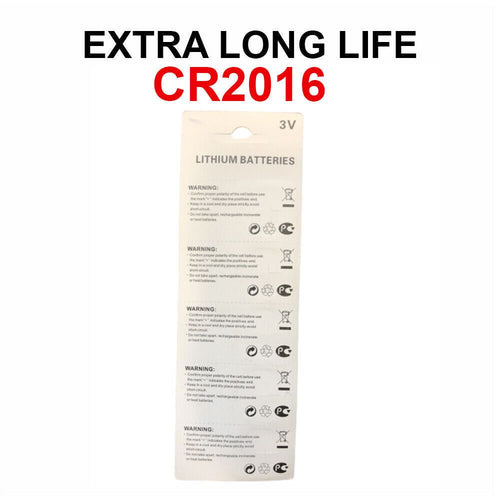 5 x Frische CR 2016 CR2016 ECR2016 BR2016 LITHIUM KNOPFZELLE Batterie Haltbar bis 2029 NEU