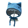 Baby-Mütze für Herbst und Winter, niedliche Auto-Ohr-Beanie-Mütze aus Baumwolle mit Ohrenschutz für Jungen und Mädchen, 2-15 Monate