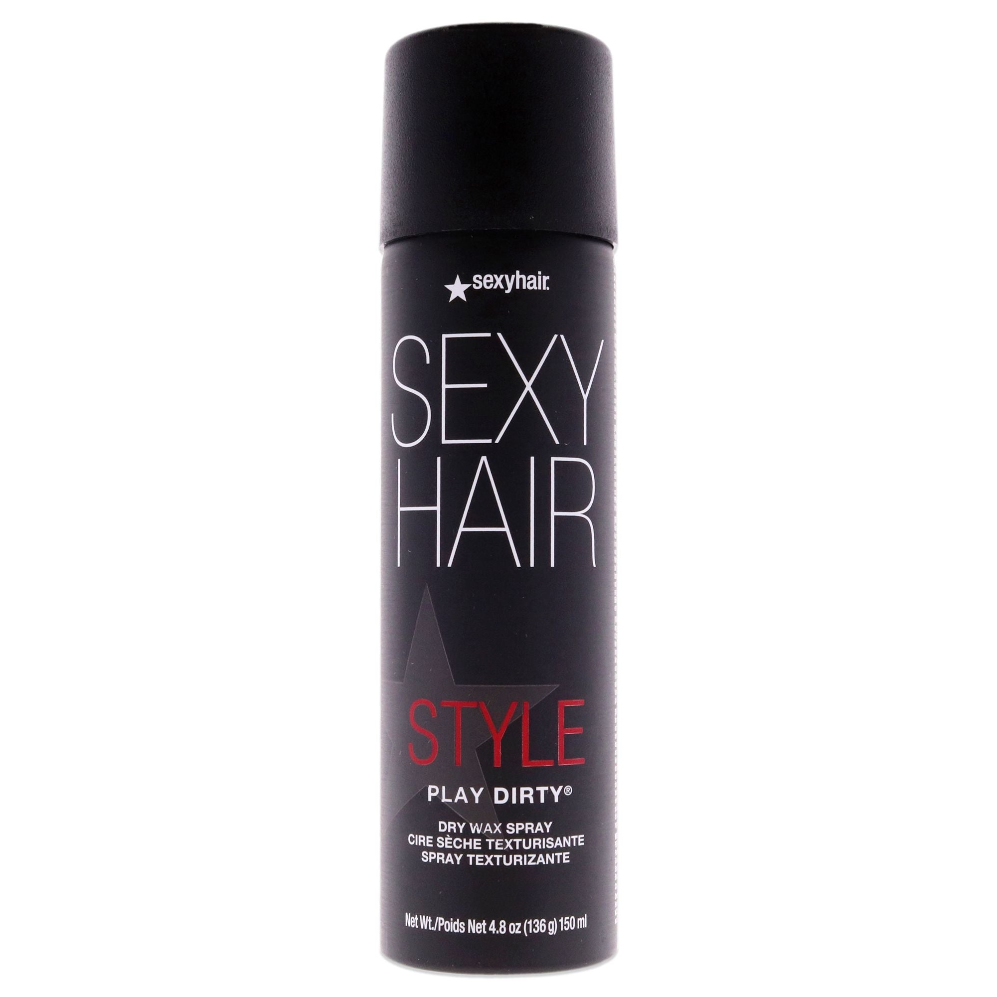 Style Sexy Hair Play Dirty Dry Wax Spray de Sexy Hair pour unisexe - Vaporisateur de 136 g