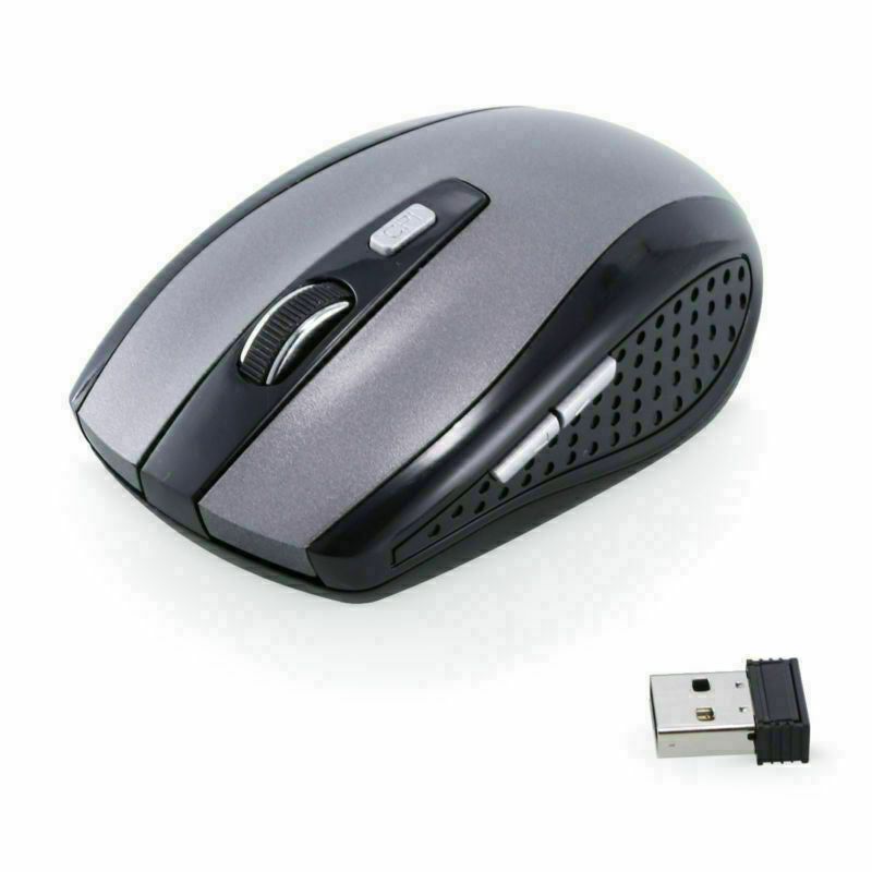 Souris optique sans fil 2,4 GHz et récepteur USB pour ordinateur portable PC DPI États-Unis