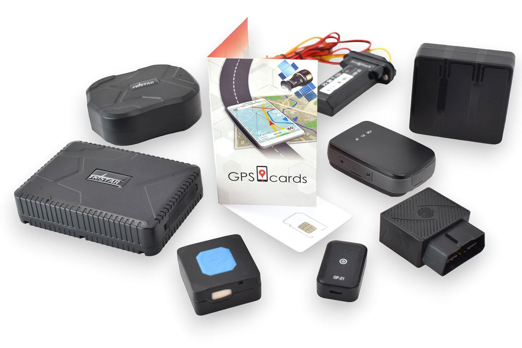 GPS-Karten für GPS-Tracker GPS-408A mit Geschwindigkeitsalarm & tragbarem Akku