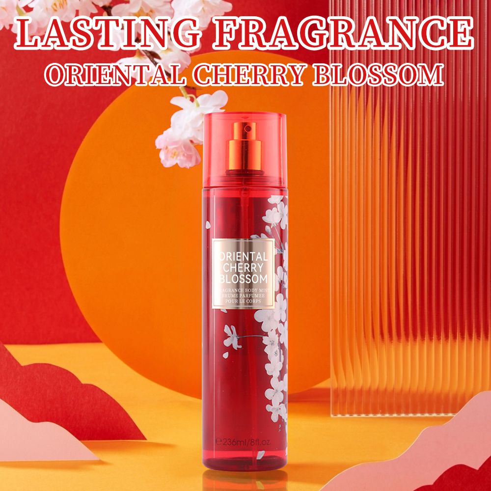 236 ml/ Haar- und Körperspray für Damen, Blumiger Duftspray, Erfrischendes Körperspray, Langanhaltender Duft, Ideal für den Alltag, Verabredungen, Feiern und als Geschenk