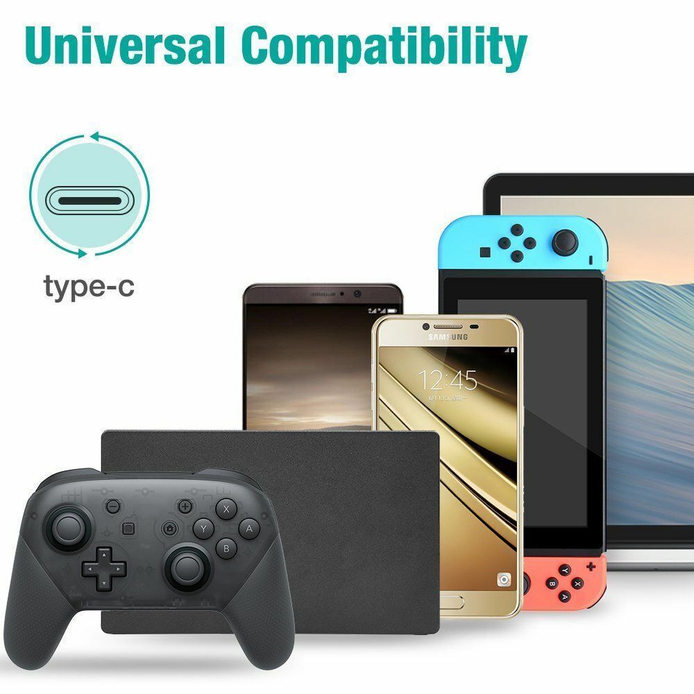 Pour adaptateur secteur Nintendo Switch, câble de chargement mural/voyage 2,4 A