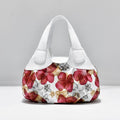 Sacs à main de luxe motif floral Sac à main fourre-tout pour femmes Sacs à bandoulière en cuir PU Sacoche bandoulière Sac fourre-tout pour femme Sac à main