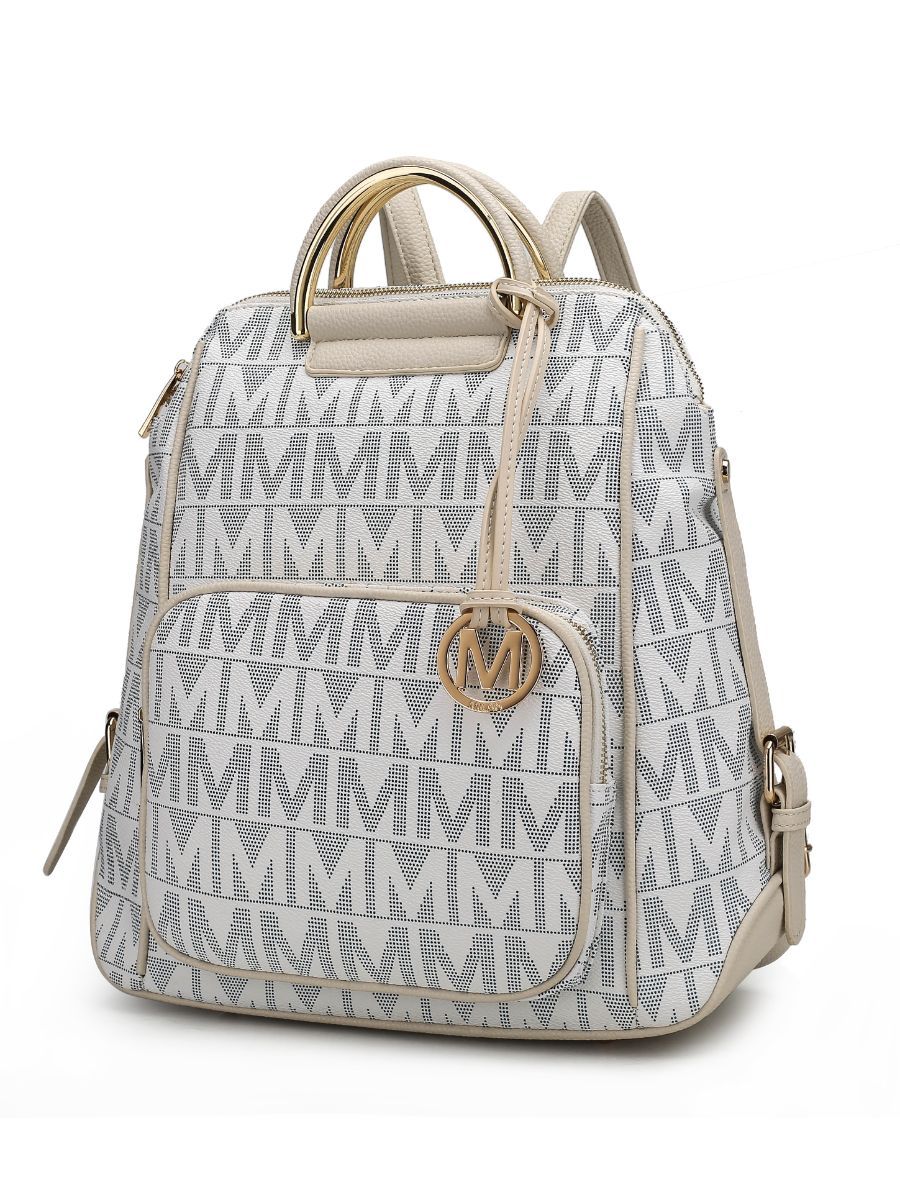 MKF Collection Cora Milan M Signature Modischer Rucksack von Mia K