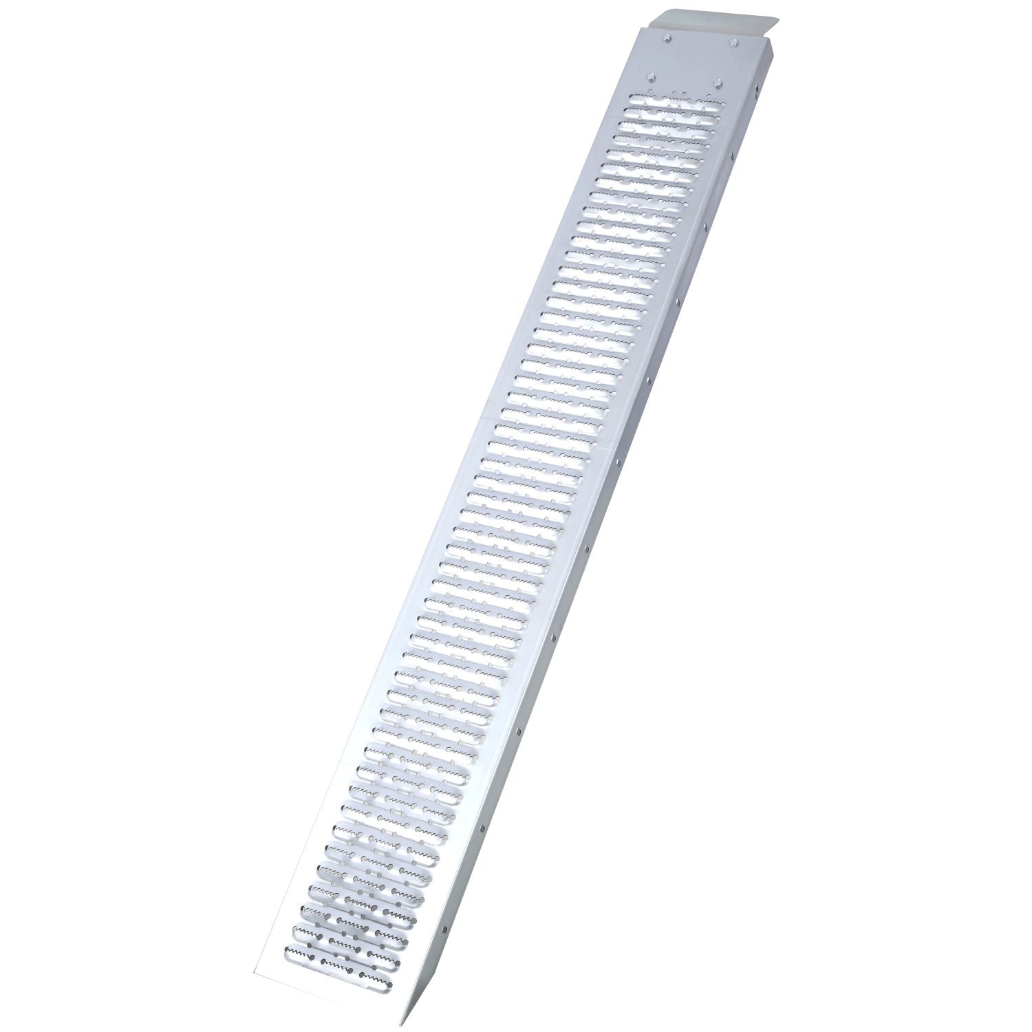 167,6 cm (66 Zoll) lange Laderampen, 435 kg (960 lbs) Tragkraft, Laderampen für Pickup-Trucks, Motorradrampe aus Stahl, Dirtbike-Rampe für LKW, Rasenmäher, Schneefräse, ATV, Quad, 2er-Pack, mit 2 Spanngurten, 1 Paar Handschuhe