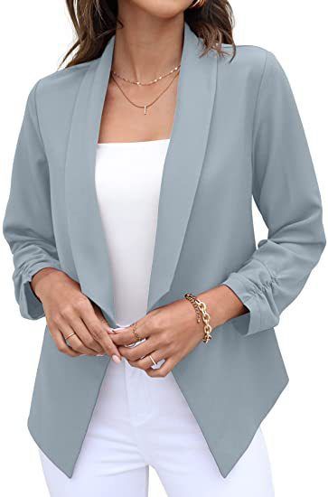 Frühlings- und Herbstanzug für Damen, bügelfreier Freizeitanzug, Oberteil, Berufsbekleidung für Damen