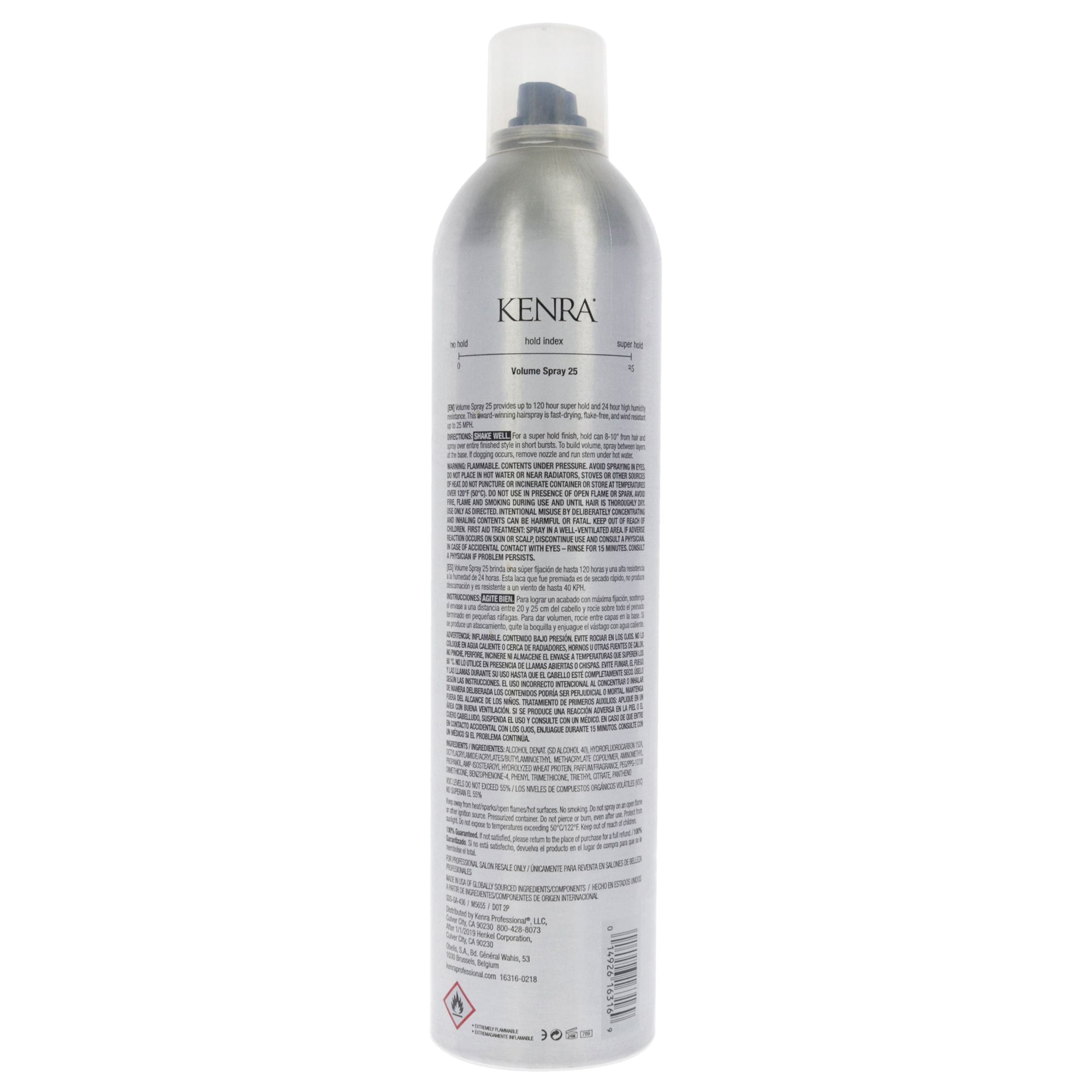 Volumenspray Super Halt Finishing - 25 von Kenra für Unisex - 473 ml Haarspray