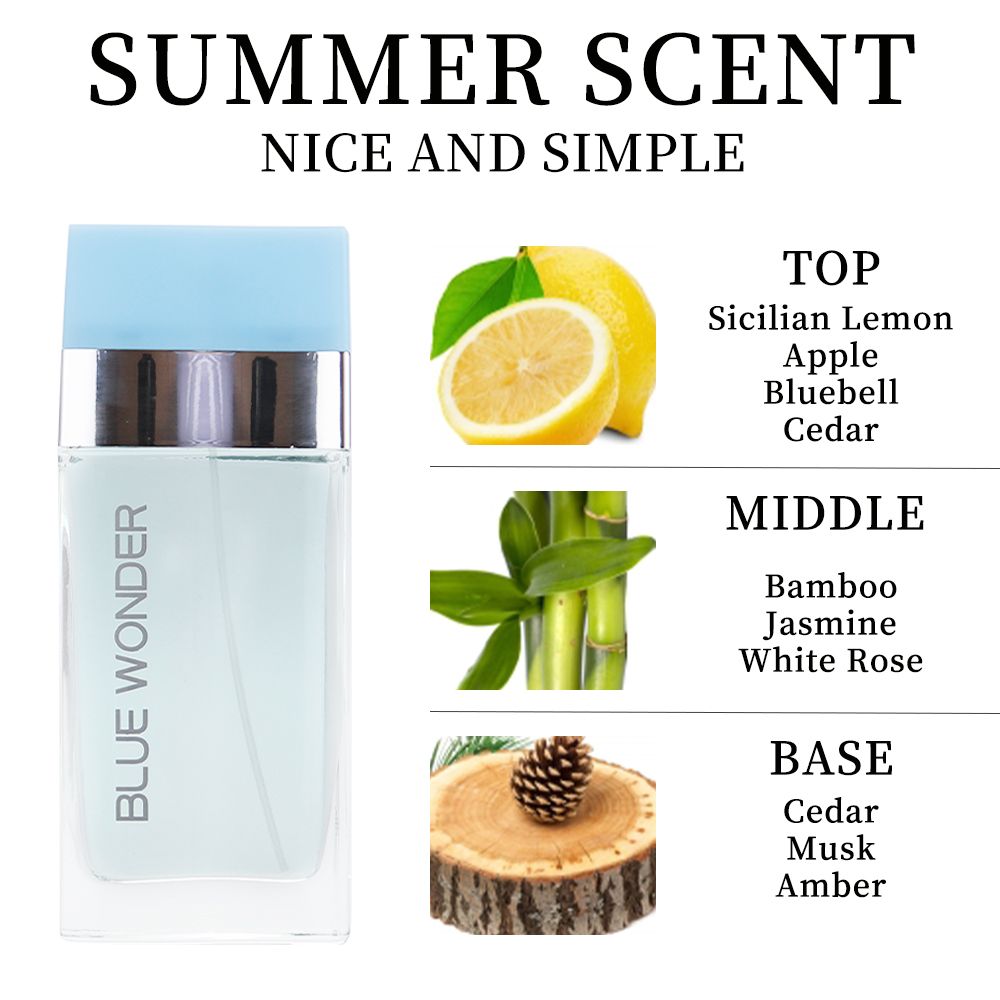 3, 4 fl. oz. Eau de Parfum Spray für Damen, mit sizilianischer Zitrone, Glockenblume und Zeder, perfekt für Dating, Alltag, Partys, Geschenk | Geschenkparfüm | Elegantes Parfüm | Langanhaltender Duft