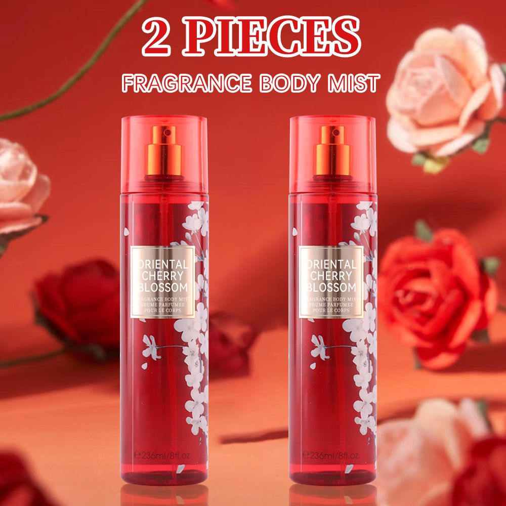 236 ml/ Haar- und Körperspray für Damen, Blumiger Duftspray, Erfrischendes Körperspray, Langanhaltender Duft, Ideal für den Alltag, Verabredungen, Feiern und als Geschenk