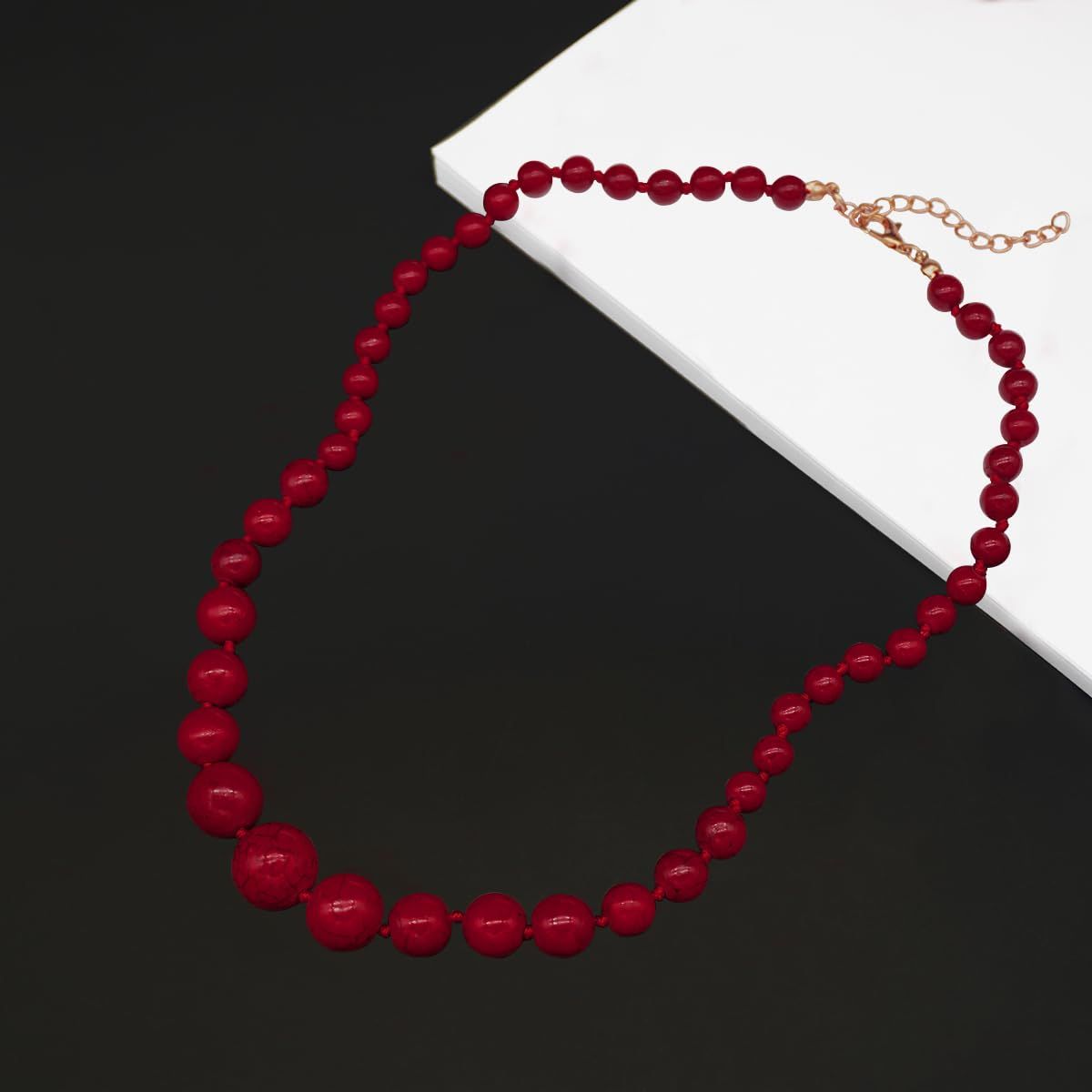 Jane Stone Modeaussage Collier Halskette Vintage Durchbrochenes Lätzchen Kostüm Schmuck