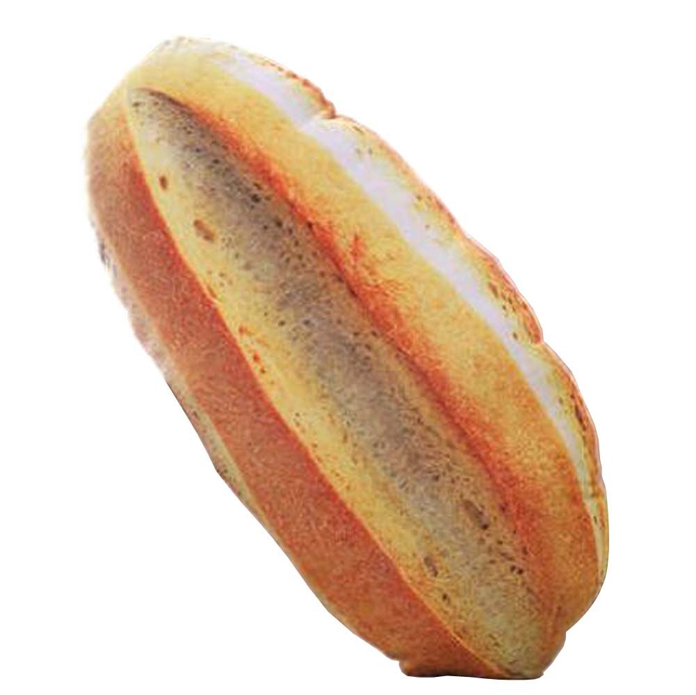 3D Simulations-Brotkissen in Lebensmittelform, Rückenkissen, Plüsch-Stofftier [D]