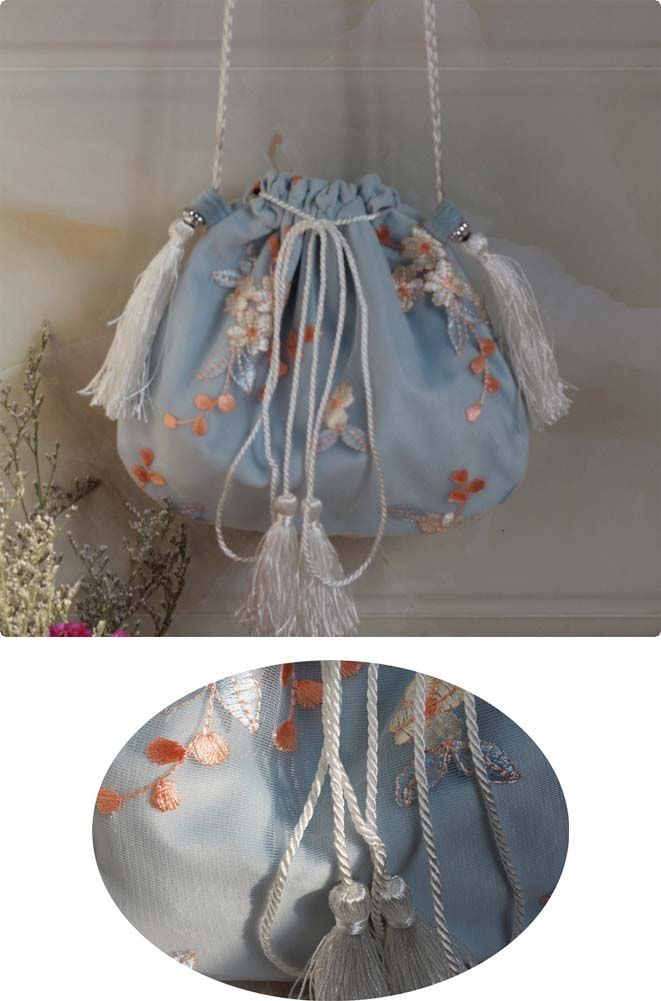 Sac à main pour femme, pochette créative/sac bandoulière, porte-monnaie de style chinois, porte-monnaie mignon #5