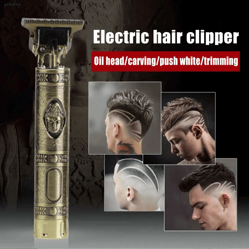 Tondeuse Cheveux Barbe Professionnelle sans Fil Rasoir Électrique Coiffeur