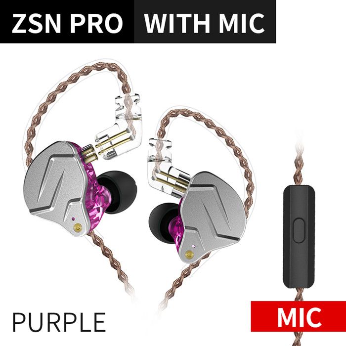 Écouteurs intra-auriculaires en métal, technologie hybride 1BA+1DD, basses HIFI, moniteur intra-auriculaire, casque de sport anti-bruit