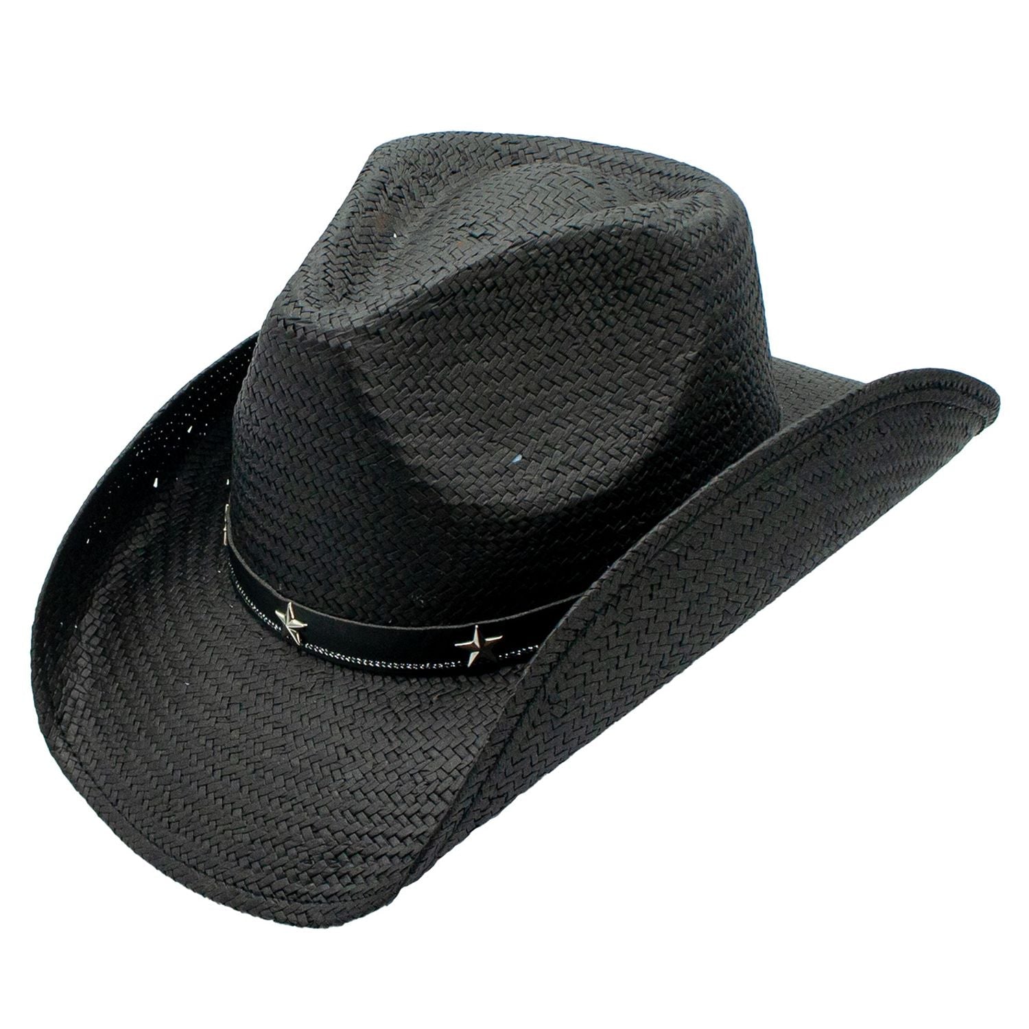 Chapeau de cow-boy en paille Patterson