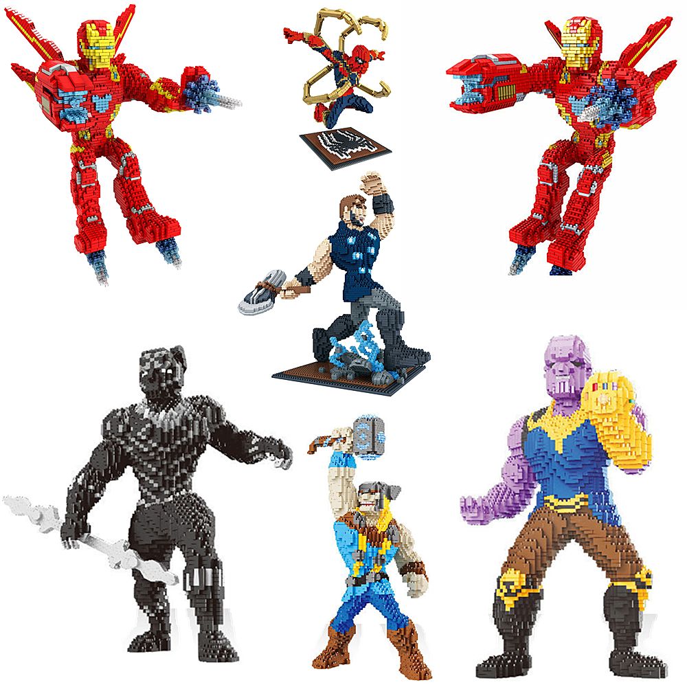 Ultimate Mikro-Diamantblöcke - Marvel Heroes Kollektion Spielzeuge