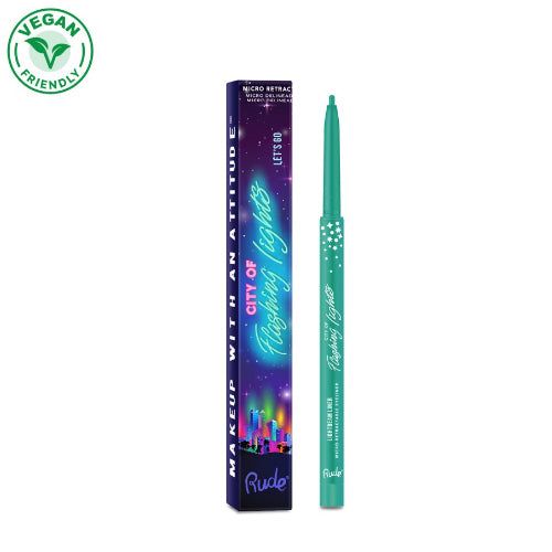 RUDE City of Flashing Lights Micro Eyeliner Rétractable