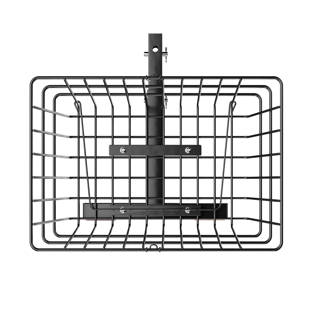 Panier arrière pour scooter, panier en fil métallique robuste avec poignée, panier de rangement spacieux, compatible avec un récepteur de 1 pouce, compatible avec la plupart des scooters de mobilité Golden, Drive et Pride