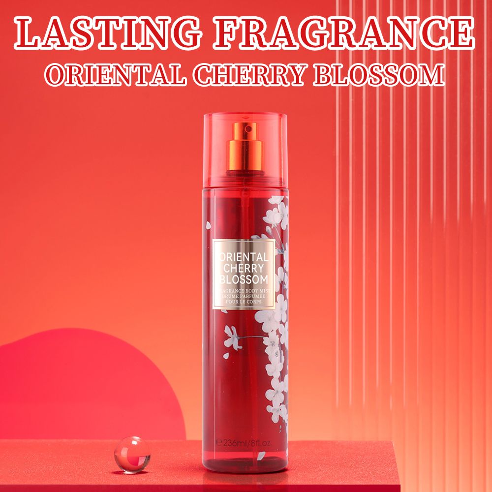 236 ml/ Haar- und Körperspray für Damen, Blumiger Duftspray, Erfrischendes Körperspray, Langanhaltender Duft, Ideal für den Alltag, Verabredungen, Feiern und als Geschenk