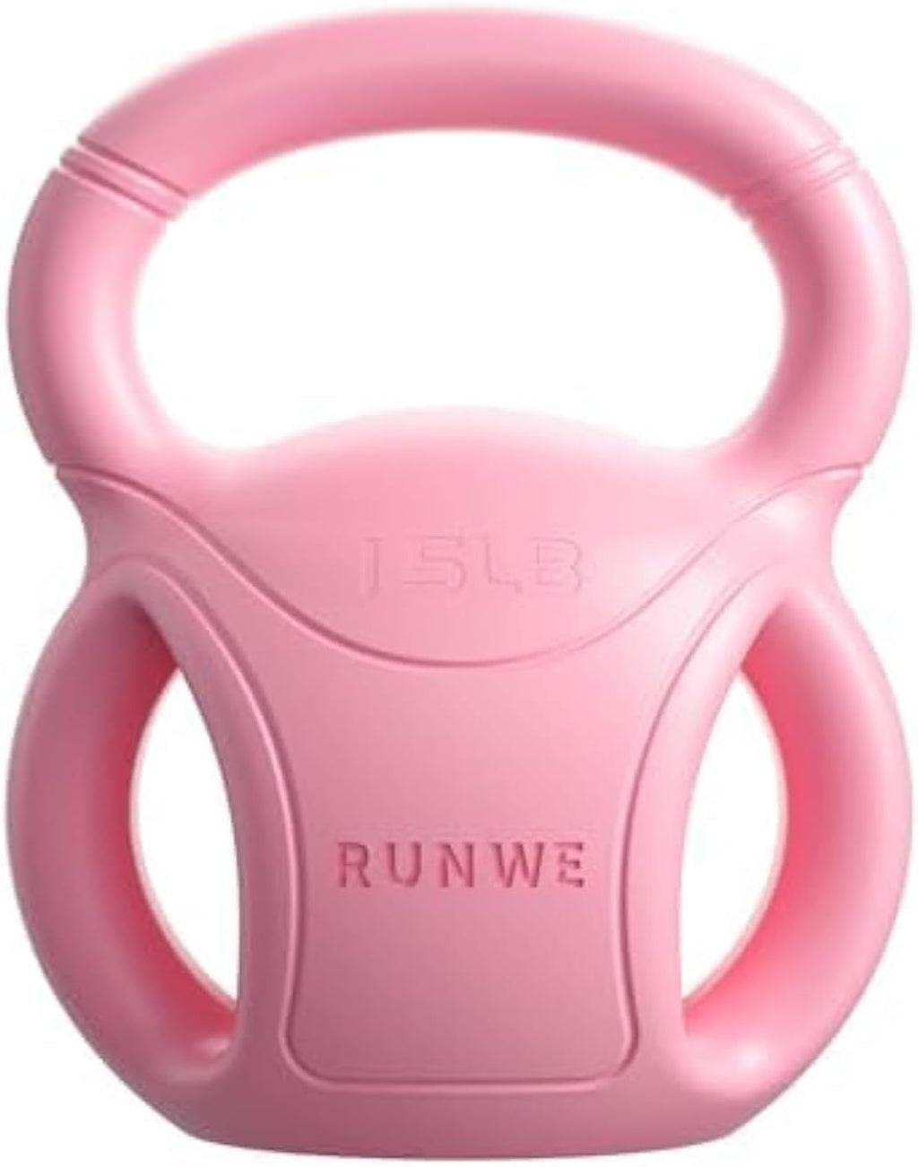 Kettlebells mit 3 Griffen – Gewichte für Frauen, Optionen 5, 10, 15 und 20 LB für Russian Twists, AB-Übungen, Gewichtheben und Core-Fitnessübungen für das Home Gym [einzeln verkauft]