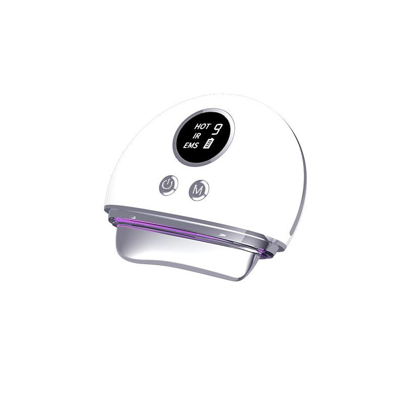 1 Stk. Elektrisches Gua Sha Gesichtsgerät; Gesichtsschabemassagegerät mit 9 Modi; Hautpflegegerät zur Anti-Aging-Behandlung; Verbesserung der Gesichtskontur