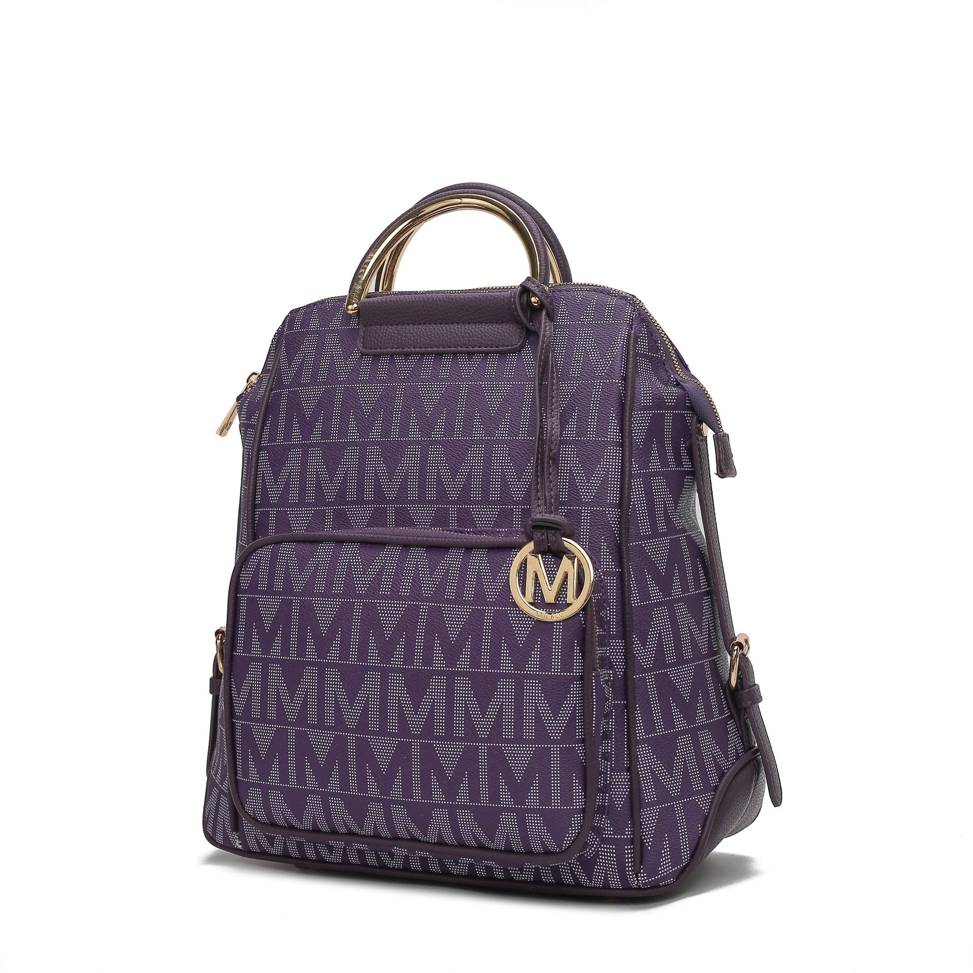 MKF Collection Cora Milan M Signature Modischer Rucksack von Mia K