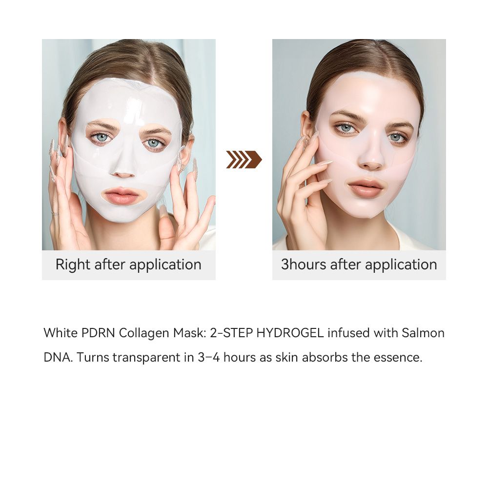 5 BLÄTTER/BOX Kollagen Real Deep Gesichtsmasken Hautpflege Gesichtsmasken für Frauen Hautpflege Feuchtigkeit & Elastizität